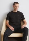 Marc O'Polo Dubbelpak regular T-shirts met ronde hals, Heren, zwart, 3xl, 100% Katoen