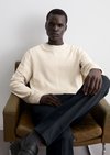 Chino model Stig shaped made from an organic cotton-lyocell Chino model Stig shaped made from an organic cotton-lyocell