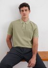 Marc O'Polo Piqué regular polo, Heren, groen, Xxl, 100% Katoen