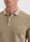 Piqué shaped polo shirt made from organic cotton stretch Piqué shaped polo shirt made from organic cotton stretch