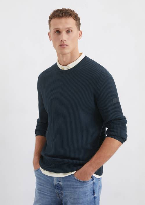 Wool Marc O Polo Pullover Blau Marc O'Polo Pullover Crew Neck