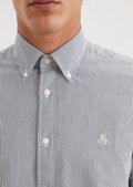【美品】マディソンブルー CPO WOOL GRENCHECK シャツ　３ 上質で快適 美品】マディソンブルー CPO WOOL GRENCHECK シャツ