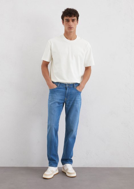Marc O'Polo Jeans model Kemi regular, Heren, blauw, 31/32, 94% Katoen, 4% Elastomeer, 2% Elasthaan