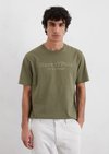 Marc O'Polo T-shirt regular, Heren, groen, 3xl, 100% Katoen