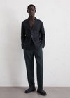 Marc O'Polo Broek model Belsbo relaxed, Heren, blauw, 31/34, 100% Linnen