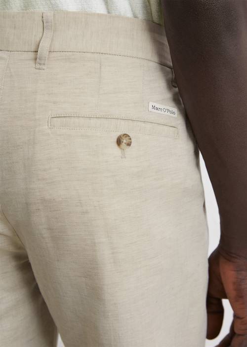 Pantaloni Premaman In Lino MAMAJEANS - Estivi, Comodi E Traspiranti, Fascia Elasticizzata, Made In Italy