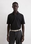 Marc O'Polo DfC polo regular, Heren, zwart, Xxl, 98% Katoen, 2% Elasthaan