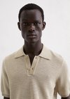 COTTON KNIT POLO [LENO] | NowN