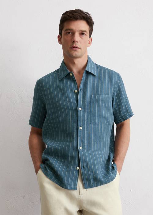Camicia Hawaiana Uomo Maniche Corte Floreale – Morbida, Stampa Tropicale, Vestibilità Regolare (XXS-5XL)