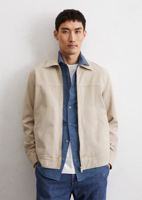 Marc O'Polo Overhemd, Heren, grijs, 3xl, 80% Katoen, 20% Linnen