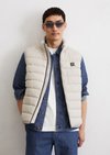 Marc O'Polo Regular gewatteerd vest, Heren, grijs, 3xl, 100% Polyester