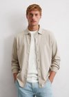 Marc O'Polo DfC shirt regular, Heren, grijs, S, 100% Katoen