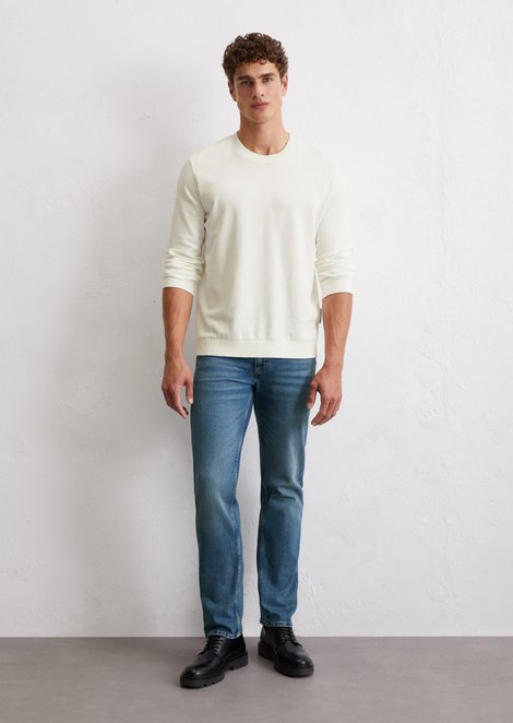Marc O'Polo Jeans model Kemi regular, Heren, blauw, 34/32, 90% Katoen, 9% Polyester, 1% Elasthaan