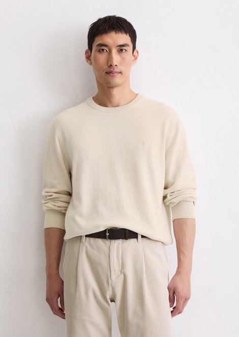 Marc O'Polo Pullover regular, Herren, braun, Gr. m, 54% Baumwolle, 29% Schurwolle, 17% Polyamid