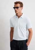 slub mesh jersey polo shirt 【STUDIOUS購入】 slub mesh jersey polo shirt(36 BLACK): beautiful people