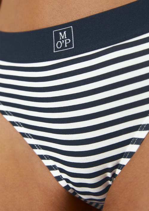 Slip — Navy/Navy Stripe