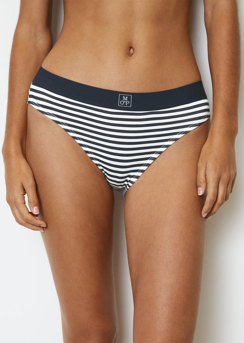 Slip — Navy/Navy Stripe