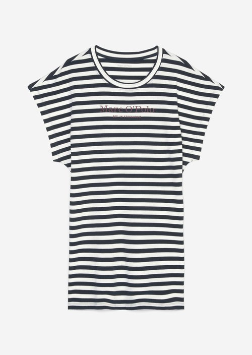 Lounge longshirt — White/Dark Navy Q514