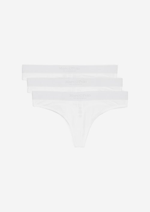 23Q3W00092 3-Pack String — White