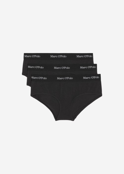23Q3W00131 3-Pack Panty — Black