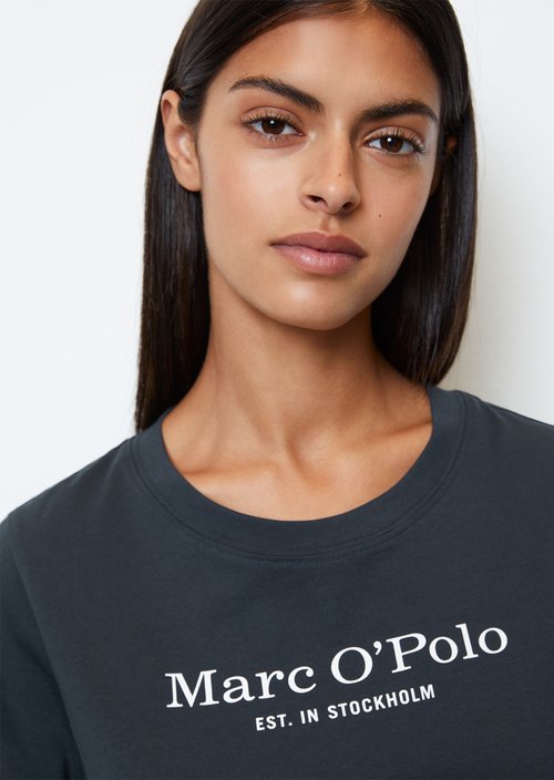 Short-sleeved lounge shirt — Dark Navy Q898