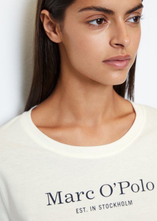 Long-sleeved lounge shirt — White Cotton Q152