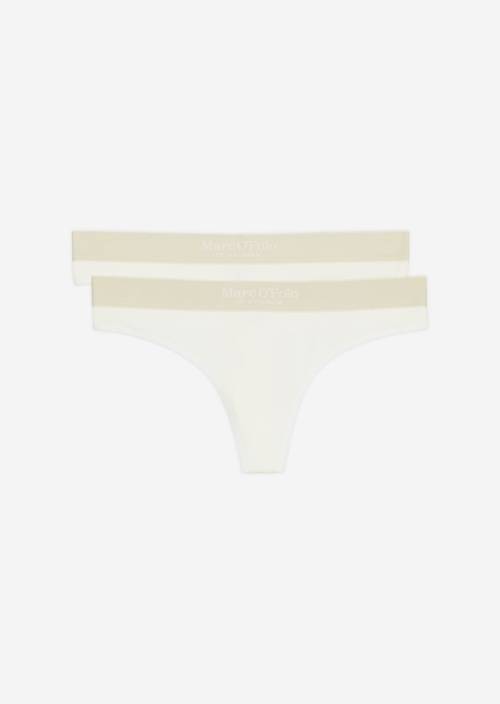 Feinripp-Tanga White Cotton Q152 - Produkt Bild 1