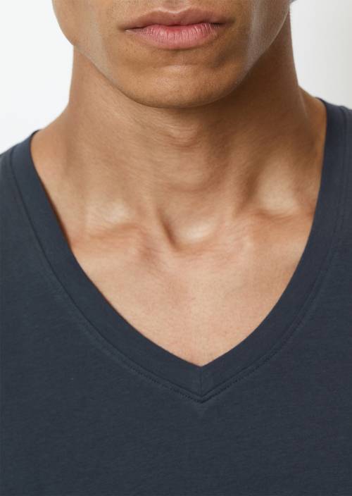 Lounge-T-Shirt Dark Navy Q898 - Produkt Bild 2