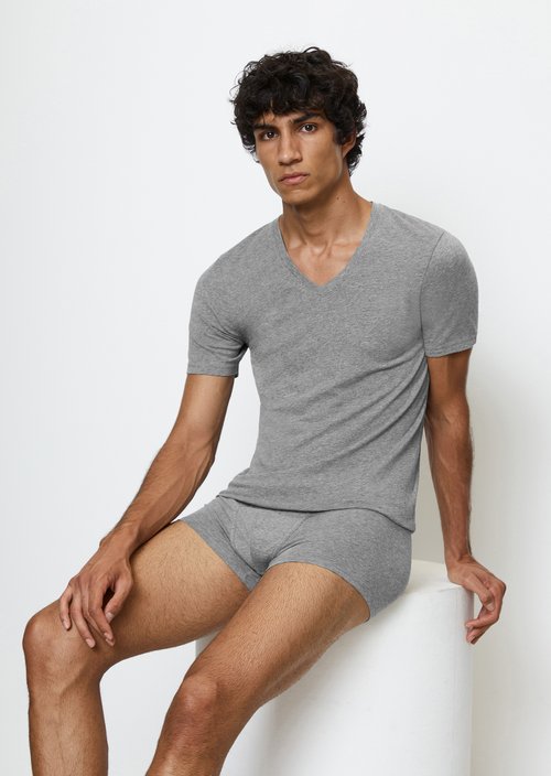 Lounge t-shirt — Nordic Grey Mel.
