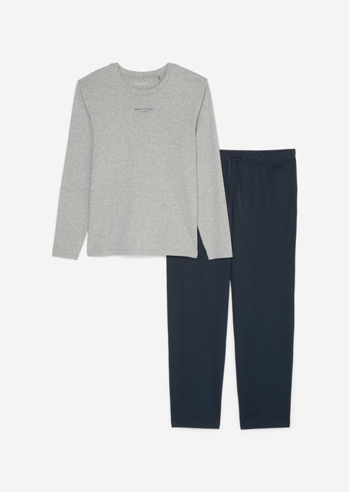 Lounge set — Grey Melange/Dark