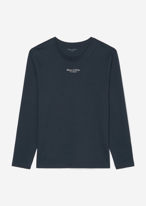 Lounge longsleeve regular — Dark Navy Q898