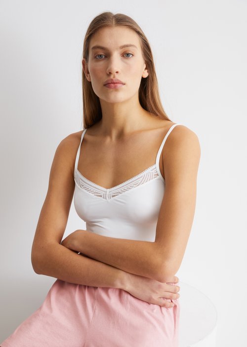 Lounge top — White