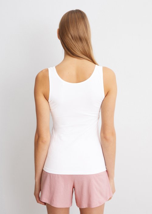 Lounge tank top — White