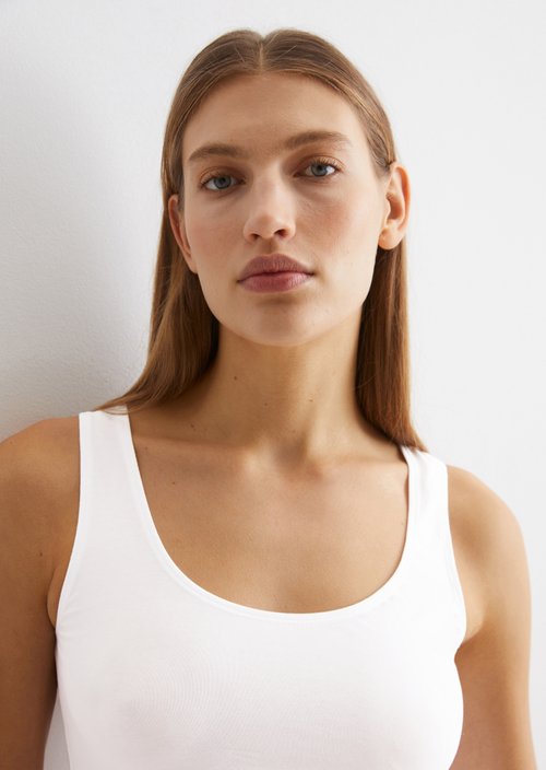 Lounge tank top — White