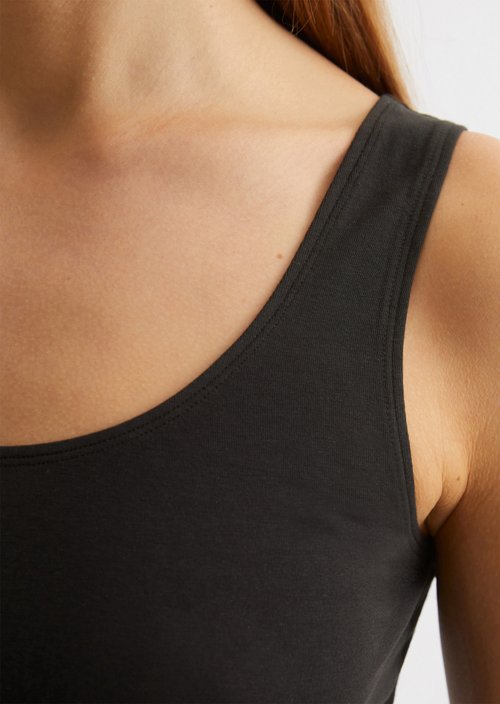 Lounge tank top — Black