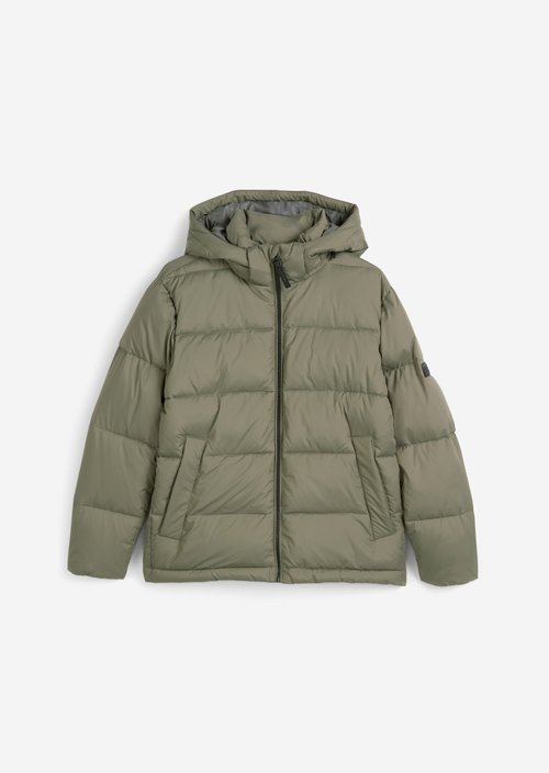 TEENS-BOYS quilted jacket — Olive