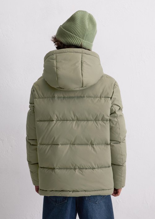 TEENS-BOYS quilted jacket — Olive