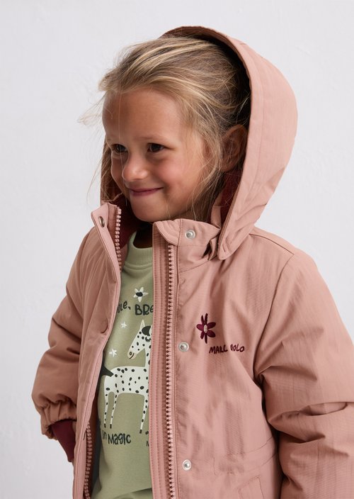 KIDS-GIRLS functional jacket — Raspberry