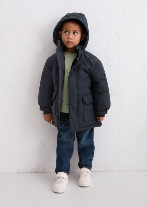 KIDS-BOYS functional jacket — Deep Night Blue