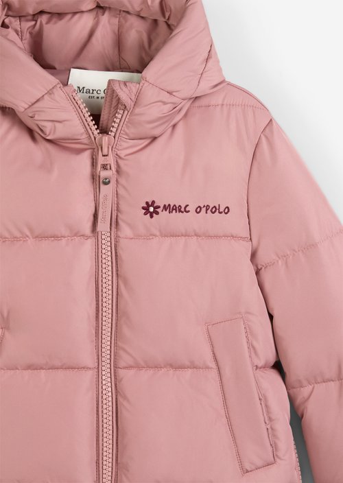 KIDS-GIRLS quilted jacket — Raspberry