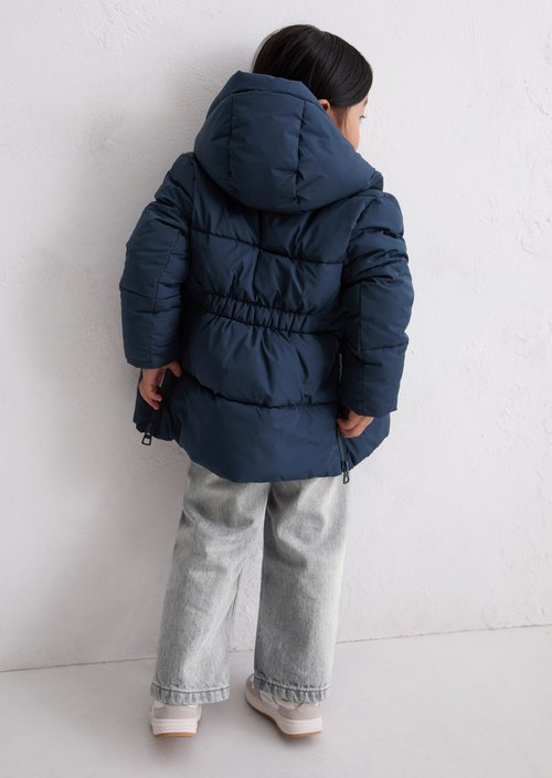 KIDS-GIRLS quilted jacket — Night Blue