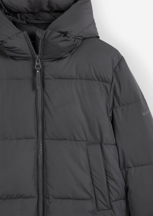 TEENS-GIRLS quilted jacket — Mid Grey Denim
