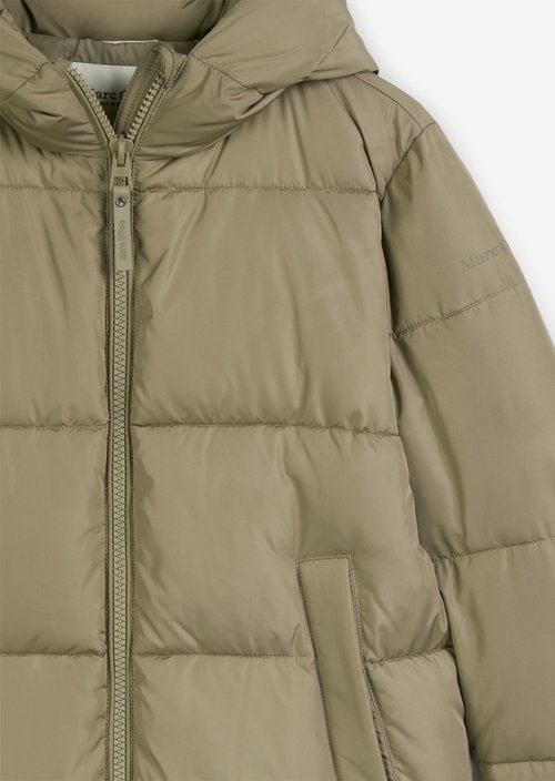 TEENS-GIRLS quilted coat — Sage