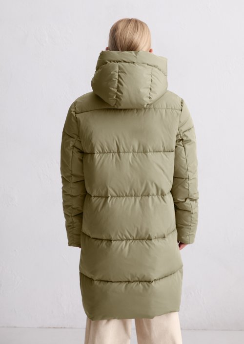 TEENS-GIRLS quilted coat — Sage