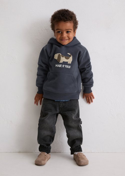KIDS-BOYS cargo jeans — black