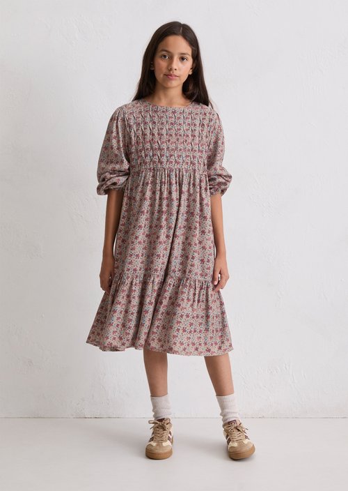 TEENS-GIRLS dress — Aubergine Red
