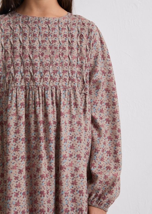 TEENS-GIRLS dress — Aubergine Red