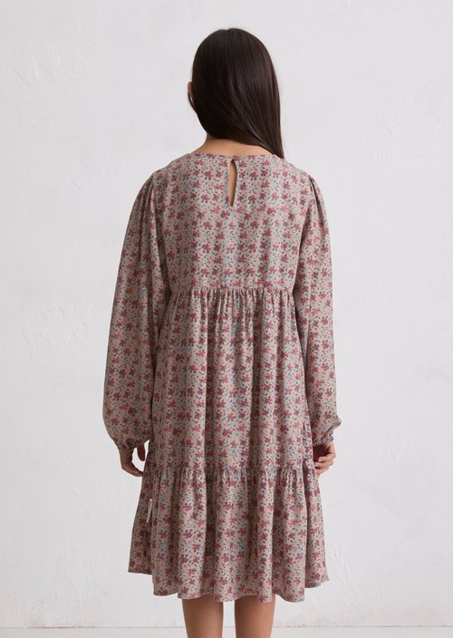 TEENS-GIRLS dress — Aubergine Red