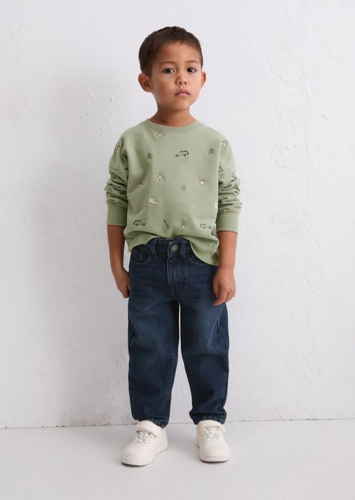 KIDS-BOYS Jeans — Dark Blue Denim