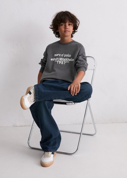 TEENS-BOYS sweatshirt — Dark Grey Mel.